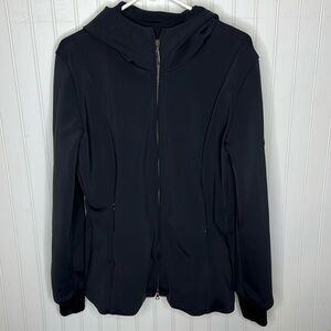 Post Card Hooded Soft Shell Jacket Size Large